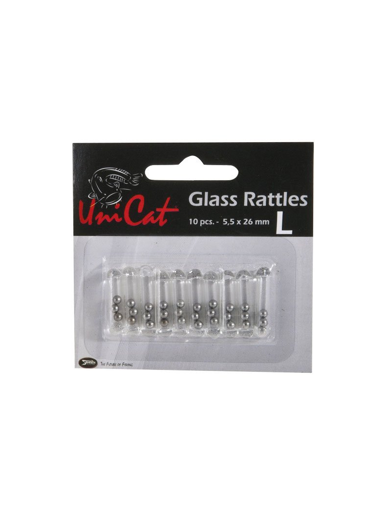Шумовая капсула UNI CAT Glass Rattles - Large - 5.5x26mm / 10шт., изображение 3 Шумовая капсула UNI CAT Glass Rattles - Large - 5.5x26mm / 10шт., изображение 3