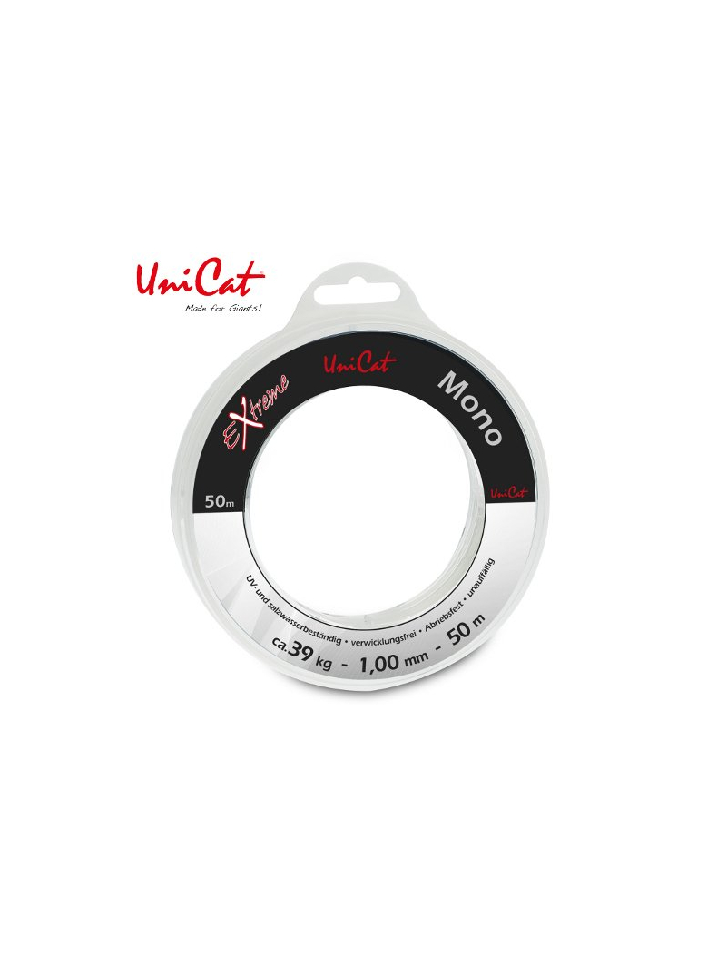 Лидер моно UNI CAT X-TREME Mono Leader - 50m / 1.30mm / 57kg