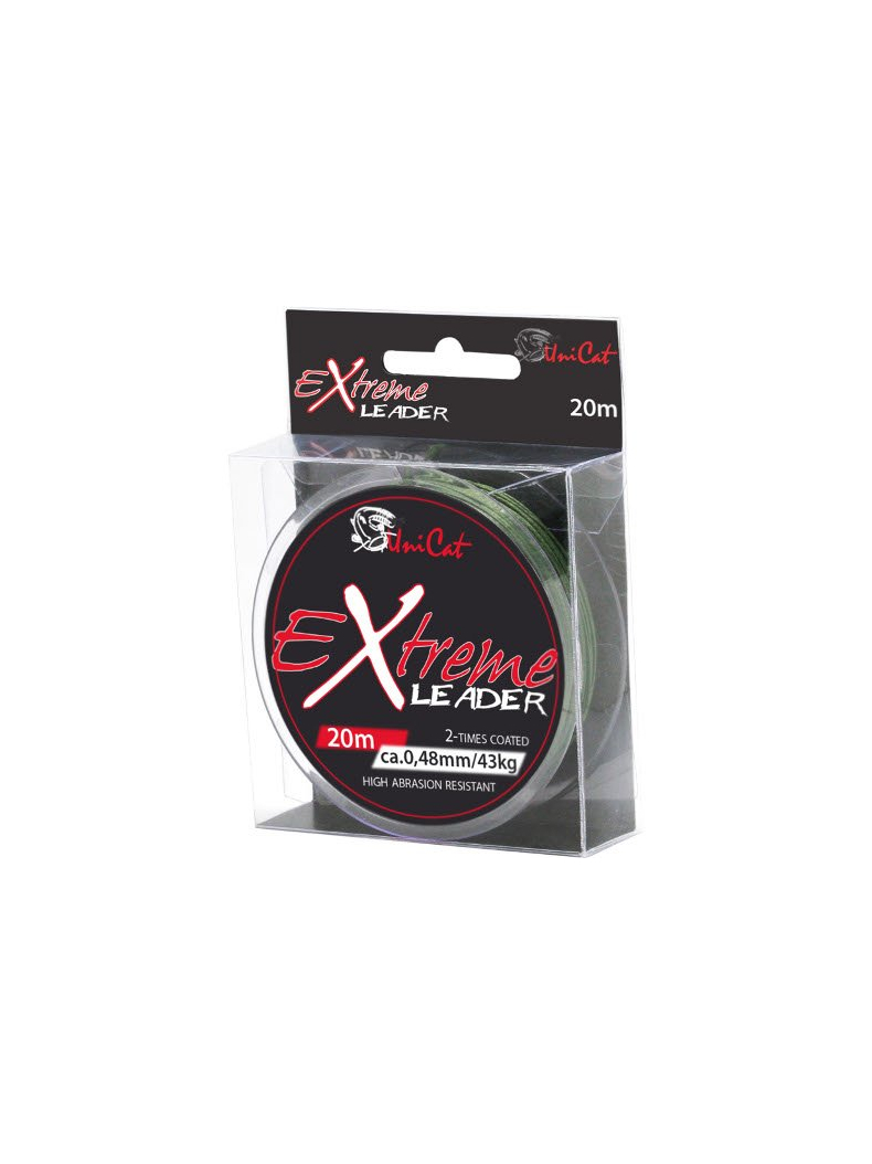 Поводковый материал UNI CAT X-TREME Leader - 20m / 0.90mm / 116kg, изображение 2