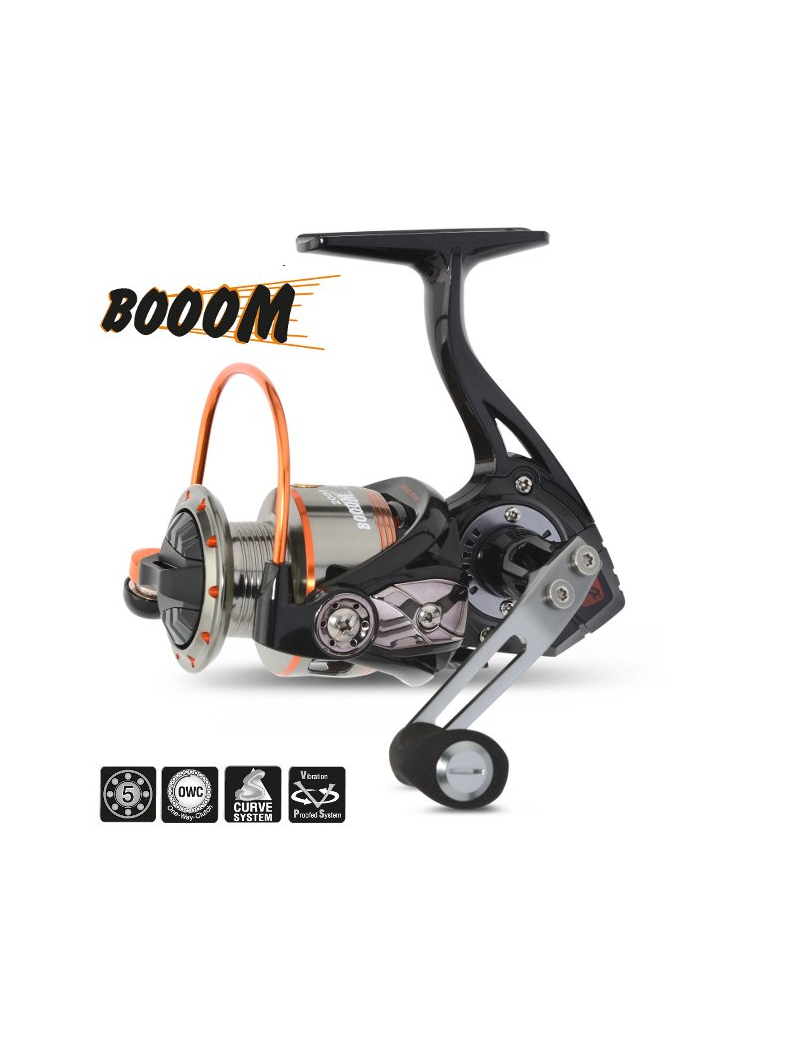 Катушка с передним фрикционом IRON TROUT BOOOM 2000 FD 5+1 BB