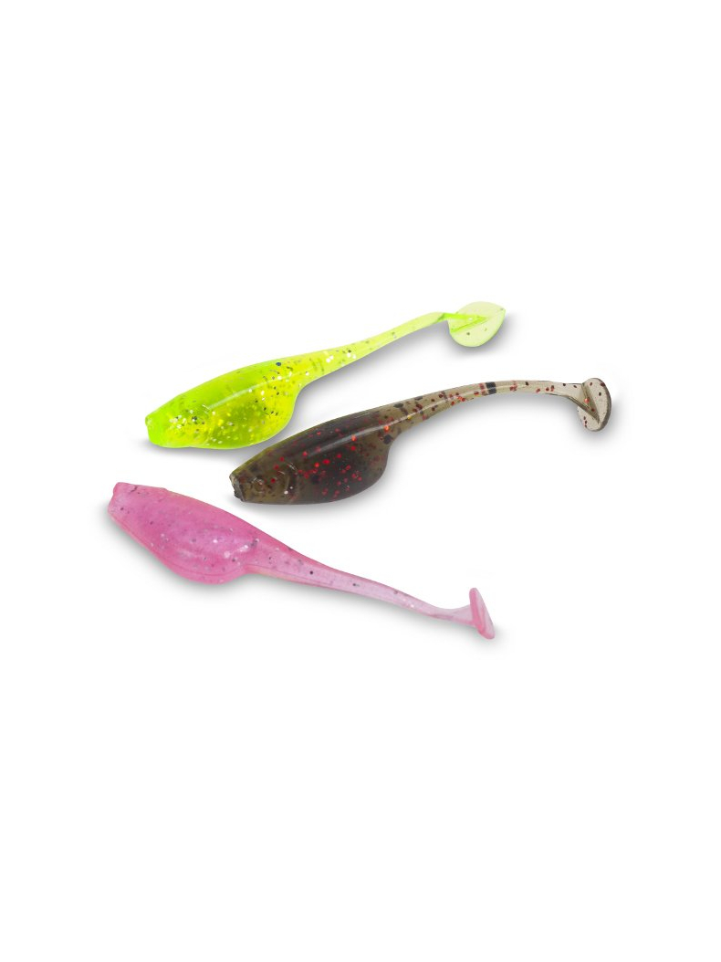 Силиконовые приманки DOIYO BLAZE NEIRU Shad - 5,0cm / YCR - 6шт., изображение 2