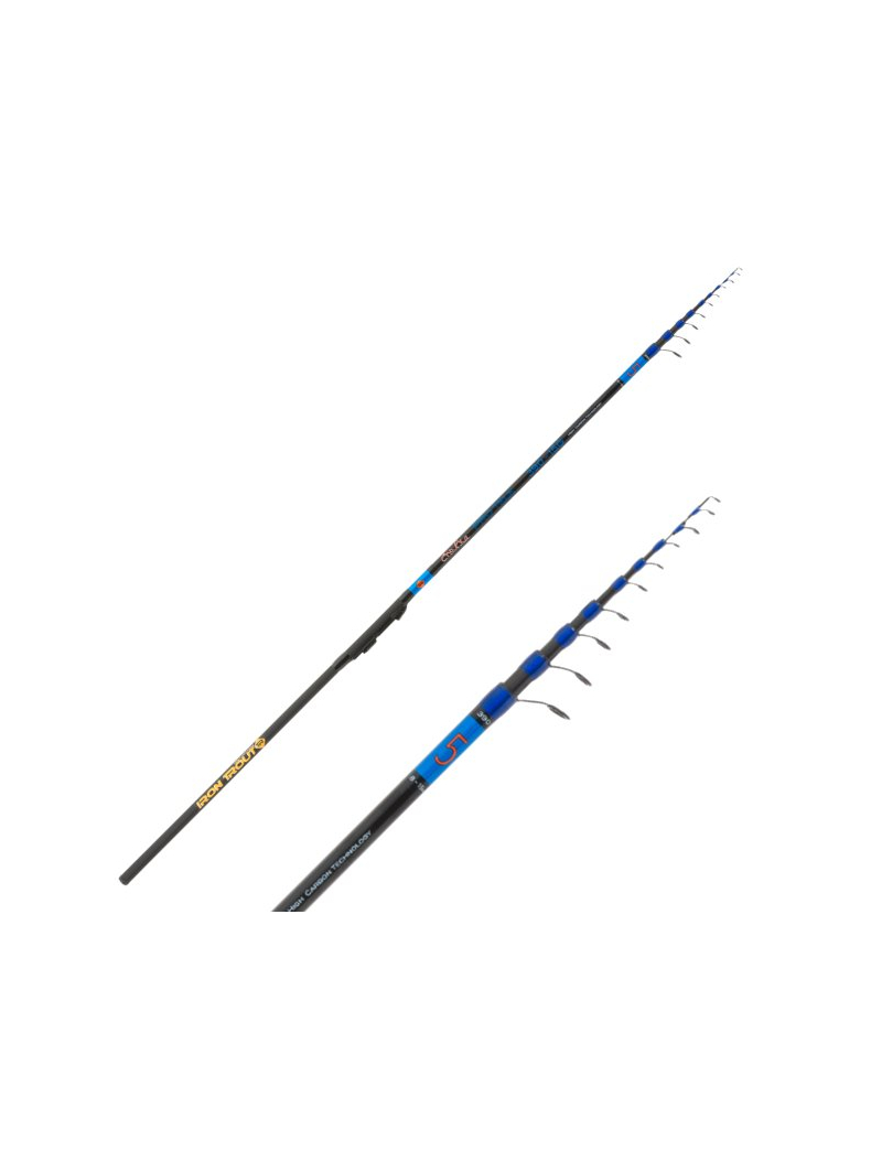 Удилище форелевое телескопическое IRON TROUT CHAKKA PRO Tele - №5 / 3.90m / 8-15g