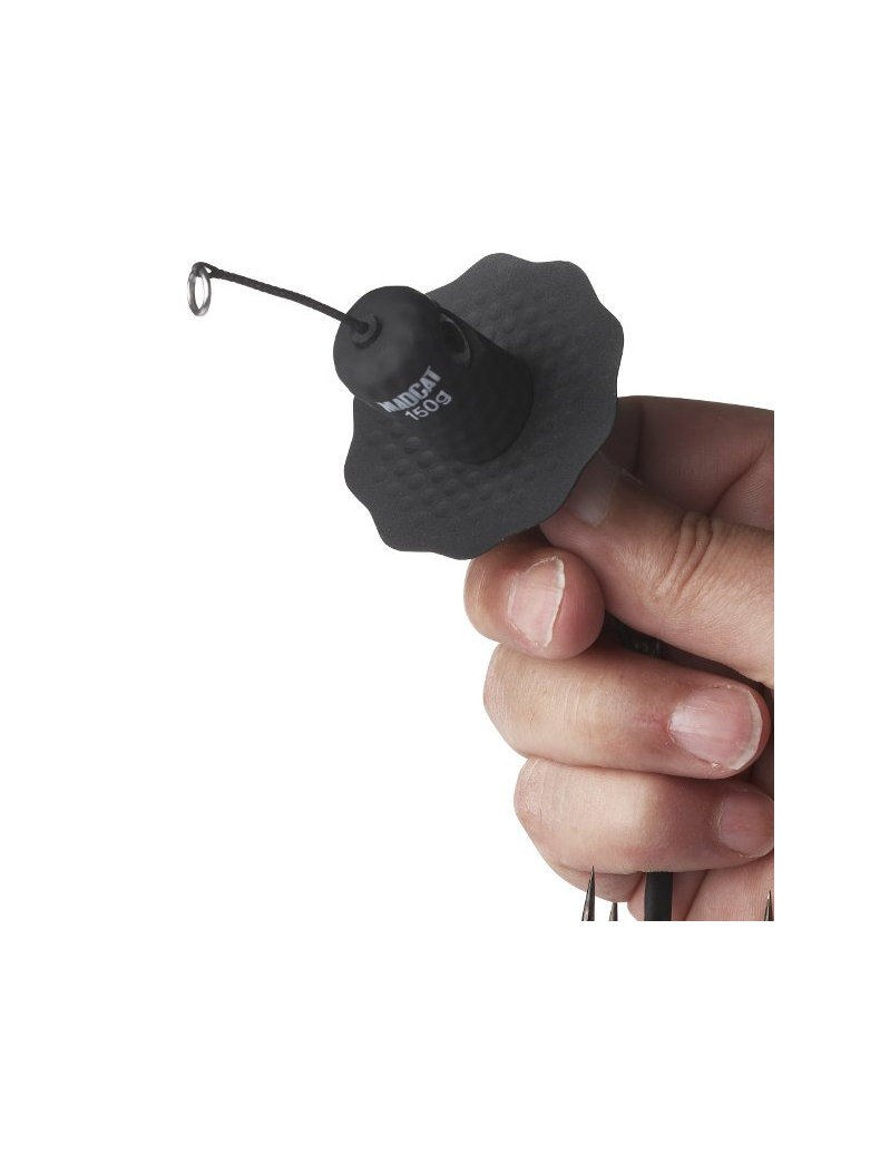 Блесны вертикальные MADCAT® A-STATIC SILENT TEASER Treble Hook - 200g - BLACK, изображение 4 Блесны вертикальные MADCAT® A-STATIC SILENT TEASER Treble Hook - 200g - BLACK, изображение 4