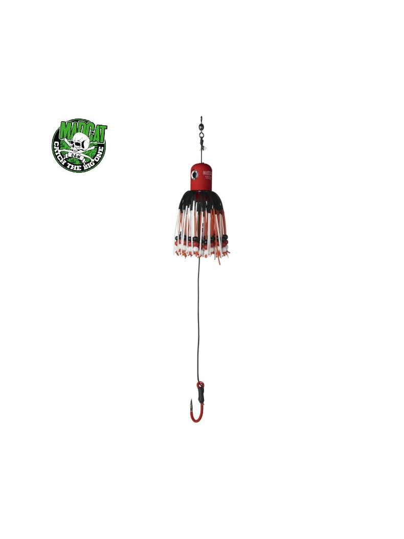 Блесны вертикальные MADCAT® A-STATIC ADJUSTABLE CLONK TEASER Jig Hook - 100g - RED Блесны вертикальные MADCAT® A-STATIC ADJUSTABLE CLONK TEASER Jig Hook - 100g - RED