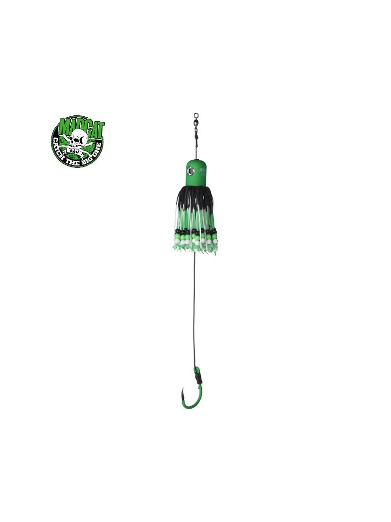 Блесны вертикальные MADCAT® A-STATIC ADJUSTABLE CLONK TEASER Jig Hook - 200g - GREEN Блесны вертикальные MADCAT® A-STATIC ADJUSTABLE CLONK TEASER Jig Hook - 200g - GREEN