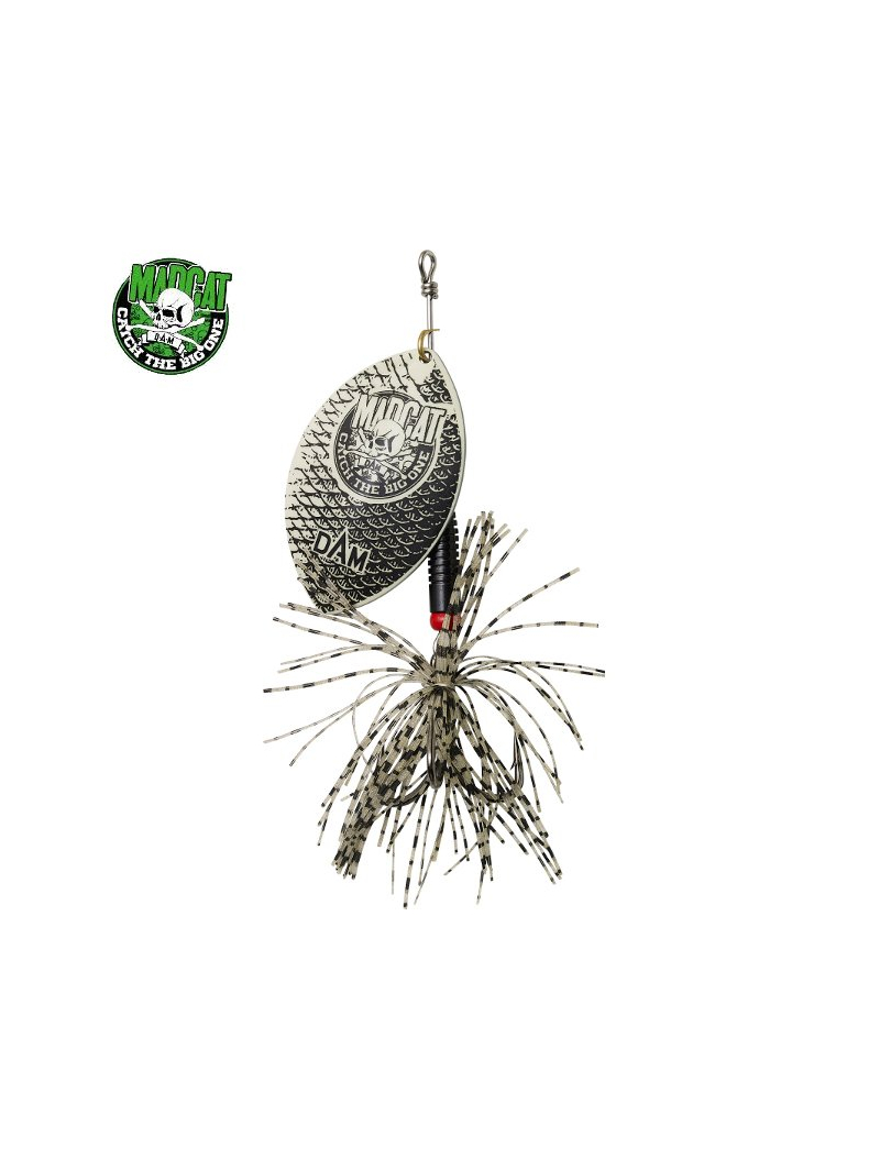 Блесна вращающаяся MADCAT® BIG BLADE SPINNER - 55g - GLOW-IN-THE-DARK