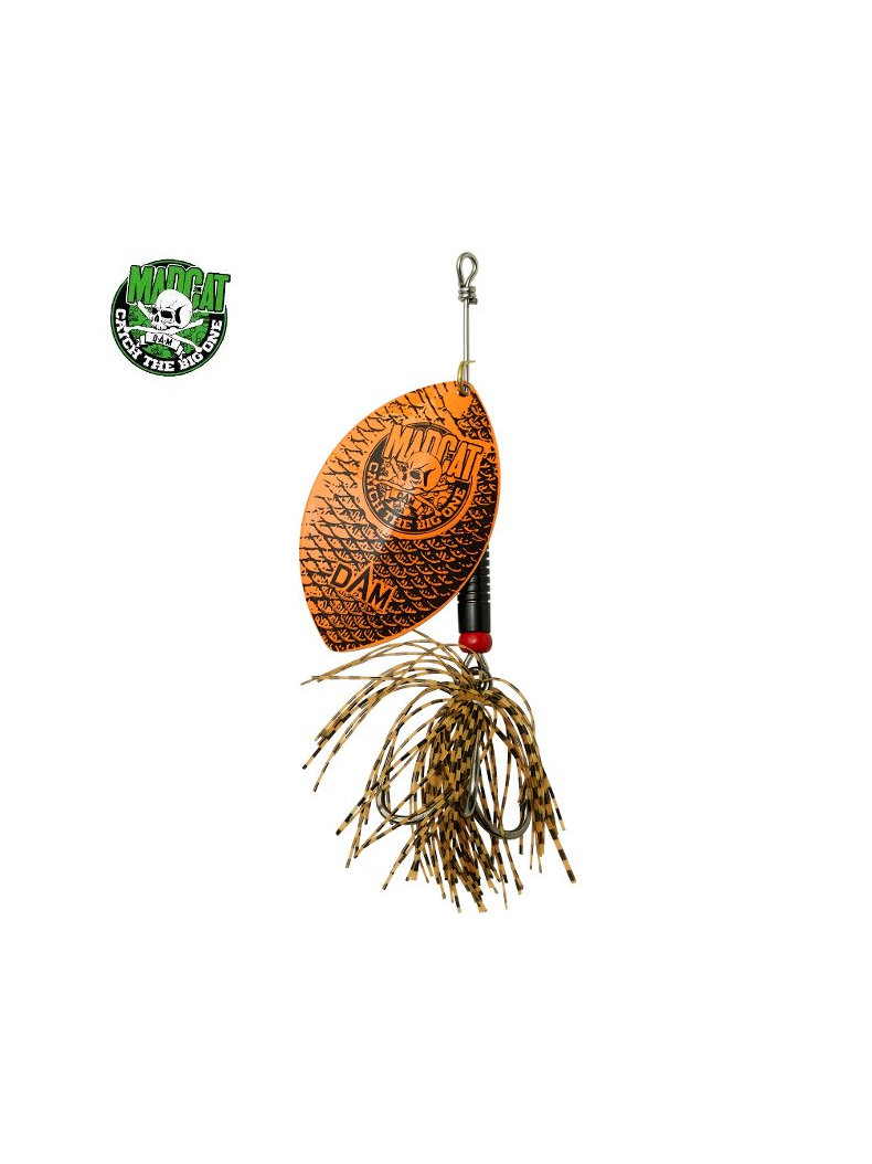 Блесна вращающаяся MADCAT® BIG BLADE SPINNER - 55g - GOLDFISH Блесна вращающаяся MADCAT® BIG BLADE SPINNER - 55g - GOLDFISH
