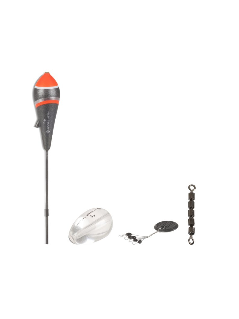 Набор для оснастки IRON TROUT T-Drop Trout Float Set / 4g, изображение 2