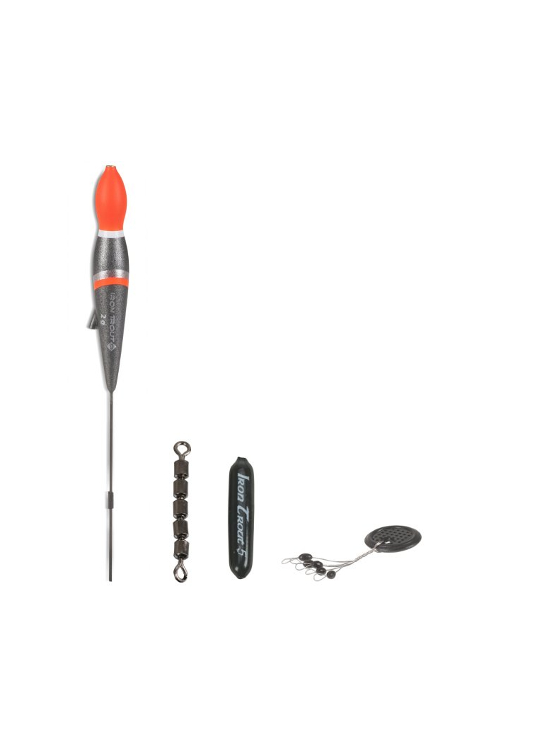Набор для оснастки IRON TROUT T-Weight Trout Float Set / 2g, изображение 2