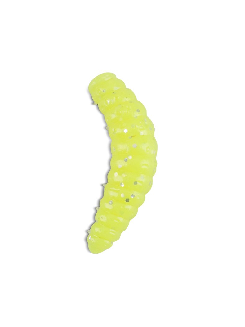 Силиконовые приманки IRON TROUT BEE MAGGOTS / 2.5cm / Glitter - 20шт.