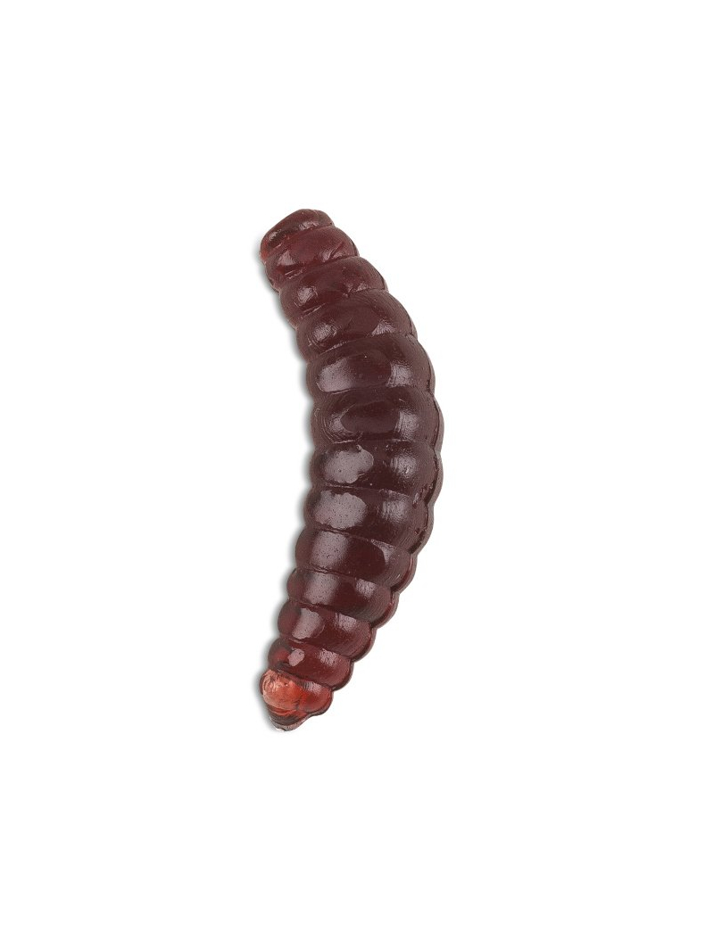 Силиконовые приманки IRON TROUT BEE MAGGOTS / 2.5cm / Broun - 20шт.