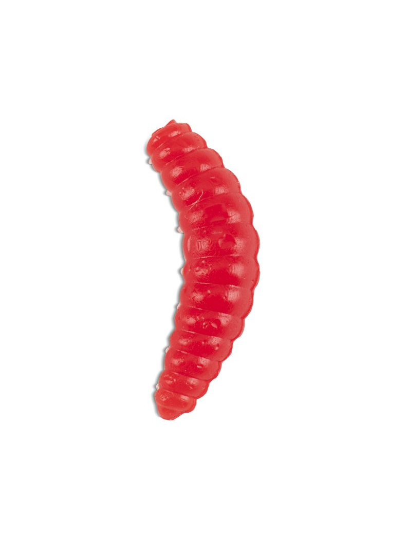 Силиконовые приманки IRON TROUT BEE MAGGOTS / 2.5cm / Red - 20шт.
