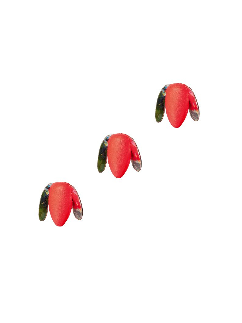 Пропеллер плавающий IRON TROUT Trout Rotor Float / 15mm - Fluo Red - 3шт.