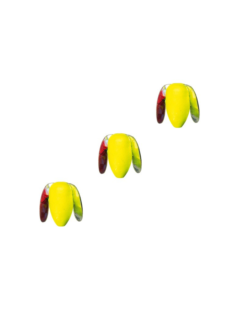 Пропеллер плавающий IRON TROUT Trout Rotor Float / 15mm - Fluo Yellow - 3шт.