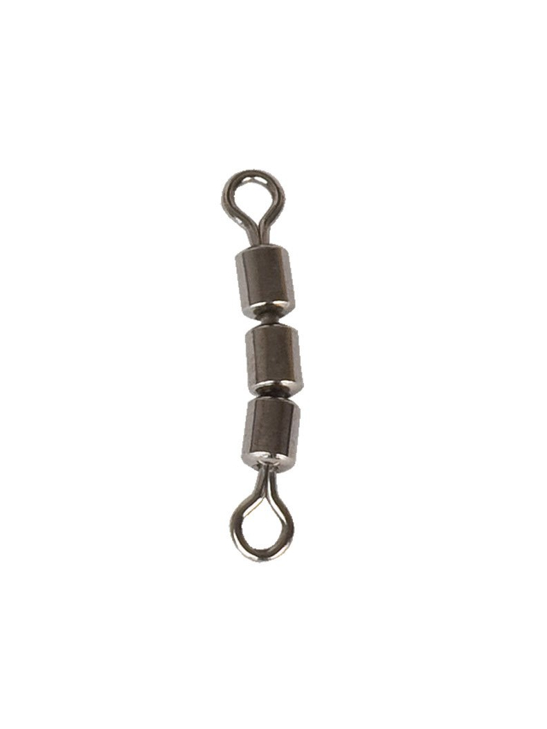 Вертлюг тройной IRON TROUT Trout Swivel / 14Kg  - 8шт. Вертлюг тройной IRON TROUT Trout Swivel / 14Kg  - 8шт.