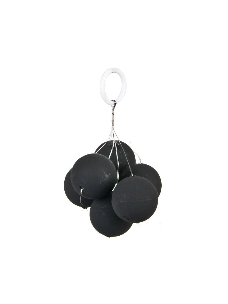 Шарик плавающий IRON TROUT Light Pilot - Round / 18mm - Black / 6шт.