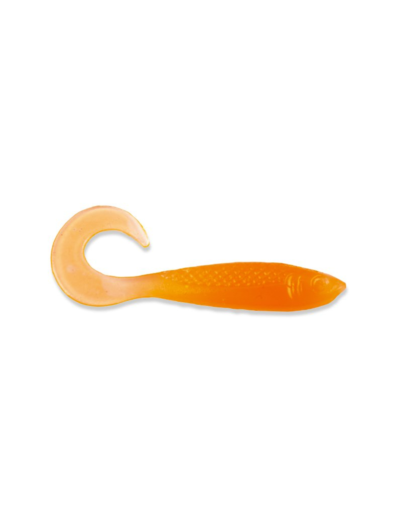 Силиконовые приманки IRON CLAW Drop Stuff GRUB TAIL - 4,5cm / OR - 17шт.