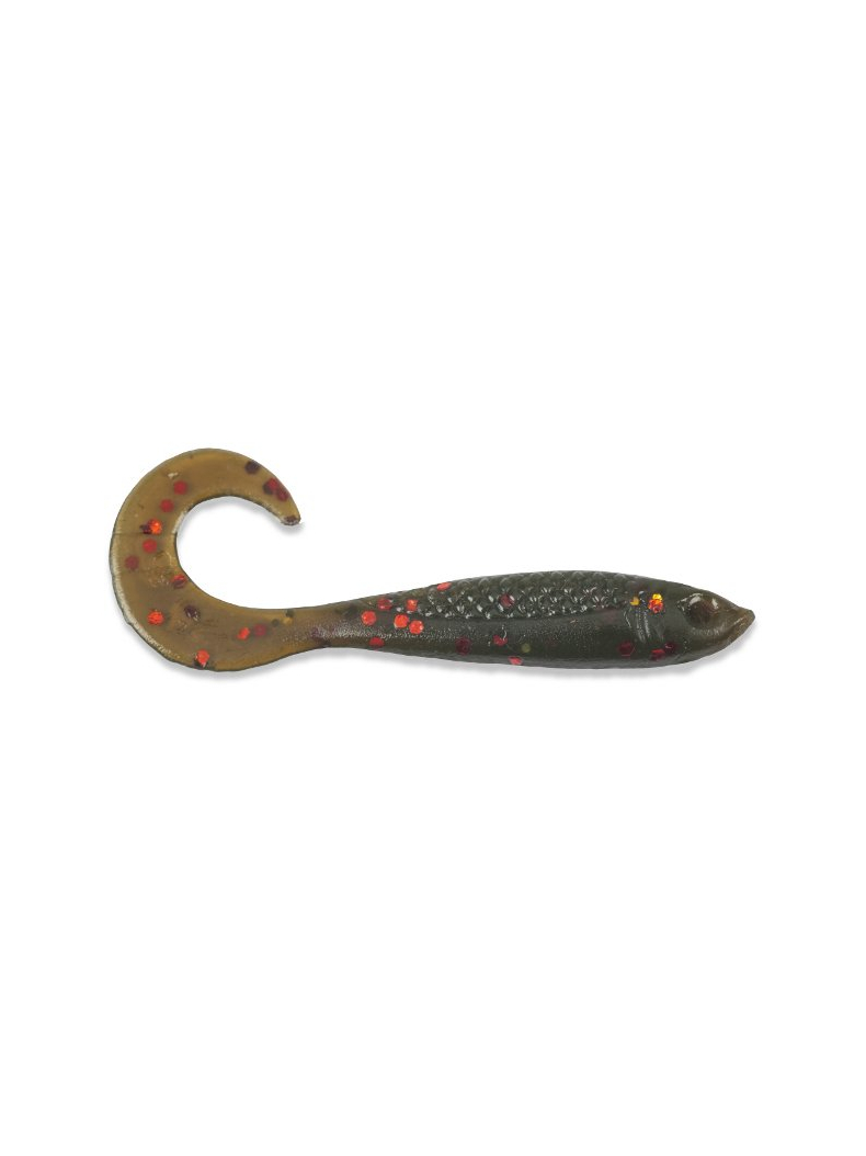 Силиконовые приманки IRON CLAW Drop Stuff GRUB TAIL - 4,5cm / WM - 17шт.