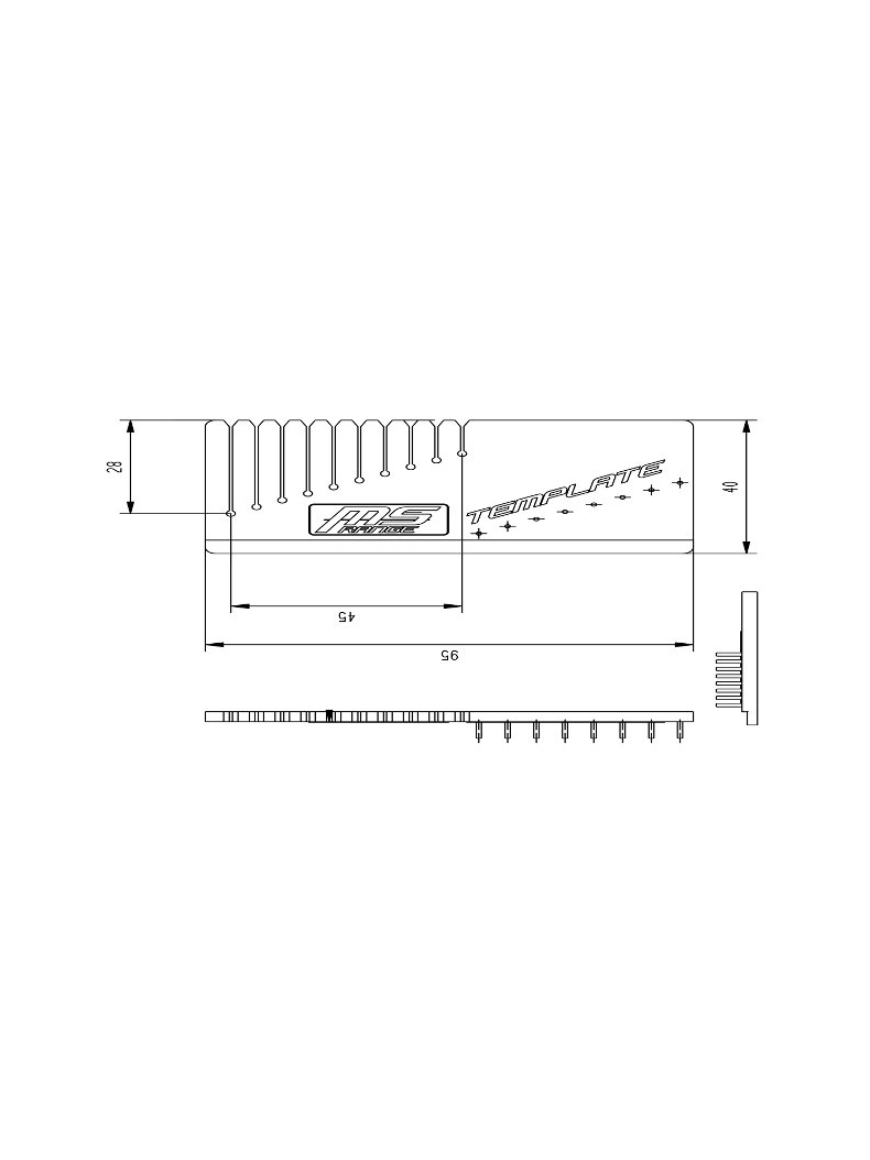 Инструмент для изготовления поводков MS RANGE Template, изображение 2
