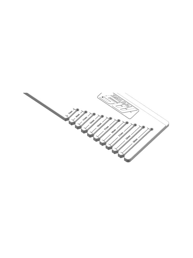 Инструмент для изготовления поводков MS RANGE Template, изображение 3