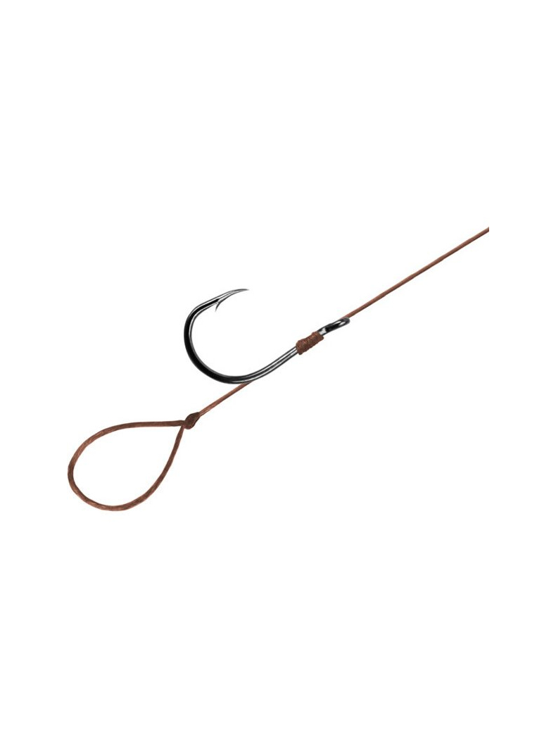 Поводки Delphin Feeder Rig Proxi 8 LOOP - 0.10mm / 12cm / №6 - 6шт.