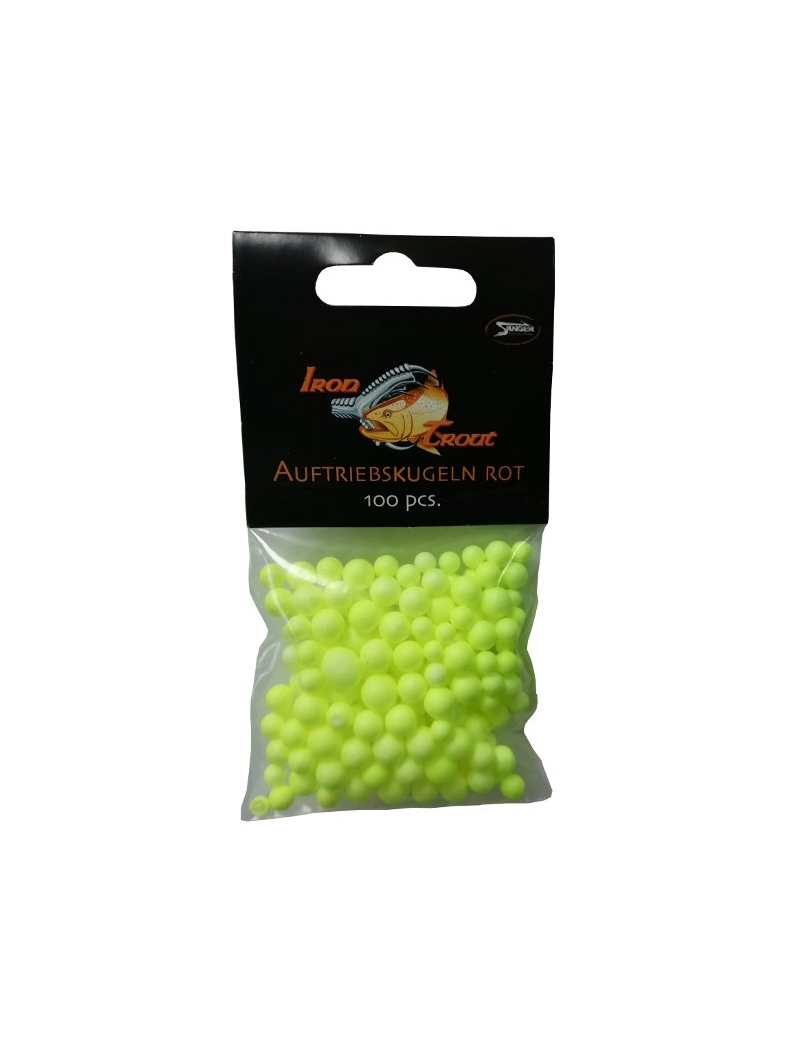 Шарики плавающие IRON TROUT Buoyancy Ball / 6-10mm - Yellow - 100шт. Шарики плавающие IRON TROUT Buoyancy Ball / 6-10mm - Yellow - 100шт.