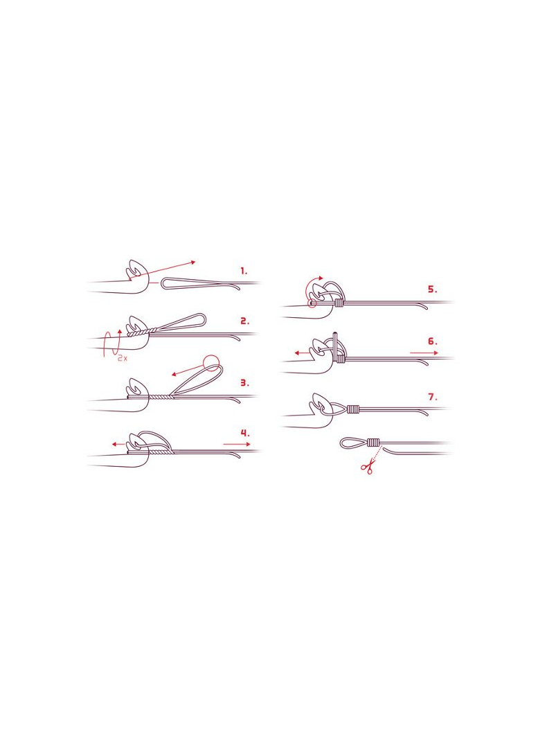 Инструмент для вязания петель + экстрактор Delphin KNOTTY, изображение 4 Инструмент для вязания петель + экстрактор Delphin KNOTTY, изображение 4