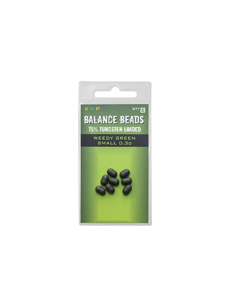 Бусины утяжеленные E-S-P Tungsten Loaded Balance Beads - Small / 0,3g / Weedy Green / 8шт. Бусины утяжеленные E-S-P Tungsten Loaded Balance Beads - Small / 0,3g / Weedy Green / 8шт.