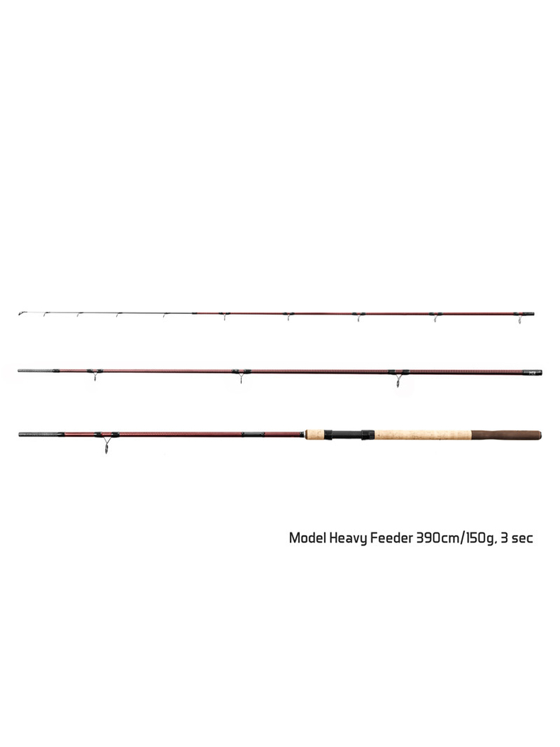 Удилище фидерное Delphin MAGMA M3 Heavy feeder 3+5 tips / 390cm - 150g, изображение 2 Удилище фидерное Delphin MAGMA M3 Heavy feeder 3+5 tips / 390cm - 150g, изображение 2