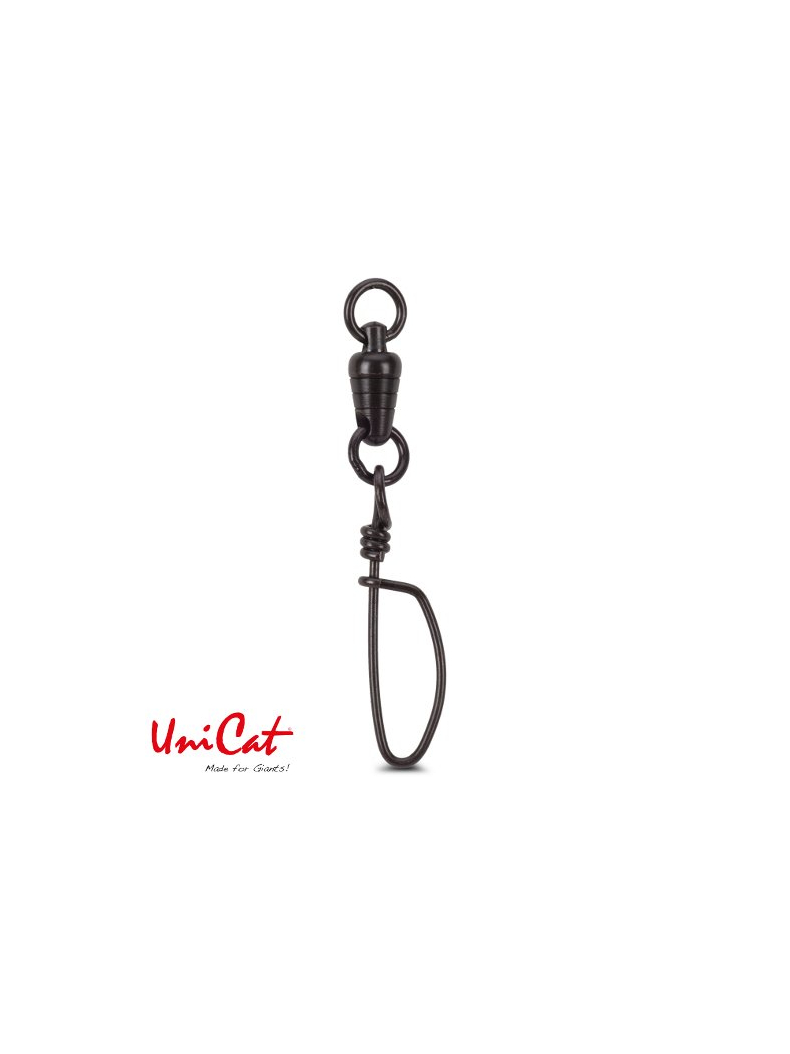Вертлюг с подшипником и карабином UNI CAT Camou Ultra Rotation Cross Lock Swivel - 42mm / 46kg - 5шт. Вертлюг с подшипником и карабином UNI CAT Camou Ultra Rotation Cross Lock Swivel - 42mm / 46kg - 5шт.