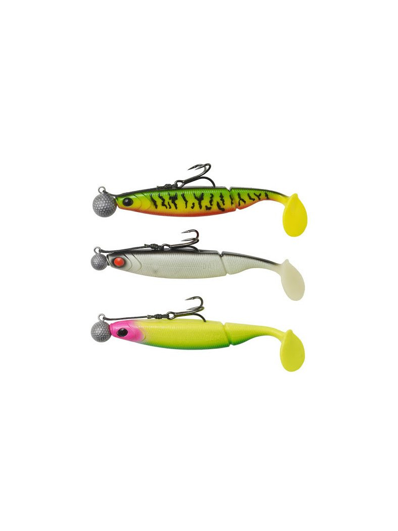 Виброхвост оснащенный MADCAT® RTF SHAD - 40g - FIRETIGER UV, изображение 2 Виброхвост оснащенный MADCAT® RTF SHAD - 40g - FIRETIGER UV, изображение 2