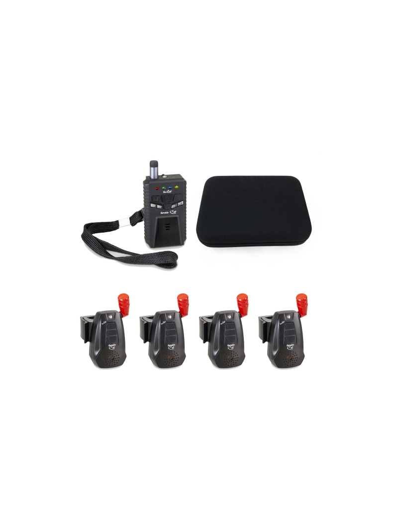 Комплект сигнализаторов поклевки на сома UNI CAT SENSIBLE CAT Limpid Black 4+1 Set Комплект сигнализаторов поклевки на сома UNI CAT SENSIBLE CAT Limpid Black 4+1 Set