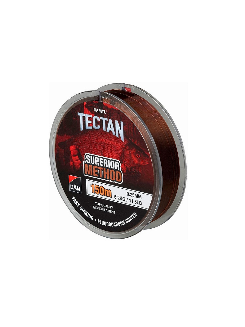 Леска фидерная DAM DAMYL® Tectan Superior FCC method / 150m / 0,23mm / 4,2kg - BROWN Леска фидерная DAM DAMYL® Tectan Superior FCC method / 150m / 0,23mm / 4,2kg - BROWN