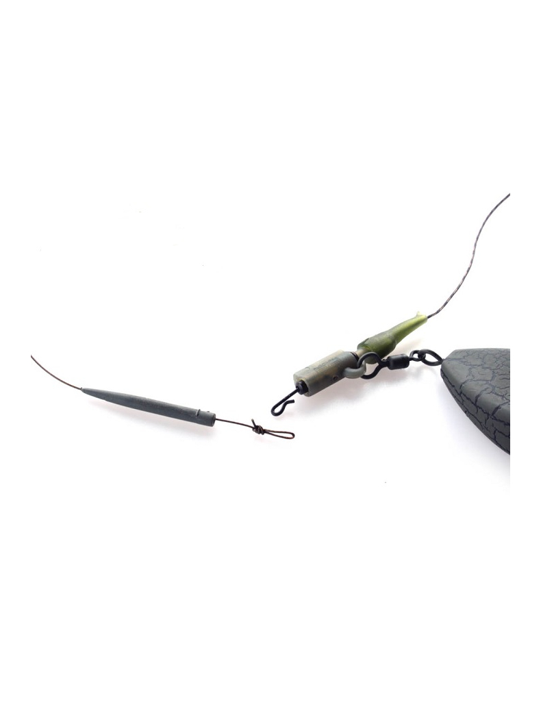 Готовая оснастка PB Products R2G SR Hit & Run Leadclip Leader / 90cm / 45lb / Gravel - 2шт., изображение 5 Готовая оснастка PB Products R2G SR Hit & Run Leadclip Leader / 90cm / 45lb / Gravel - 2шт., изображение 5