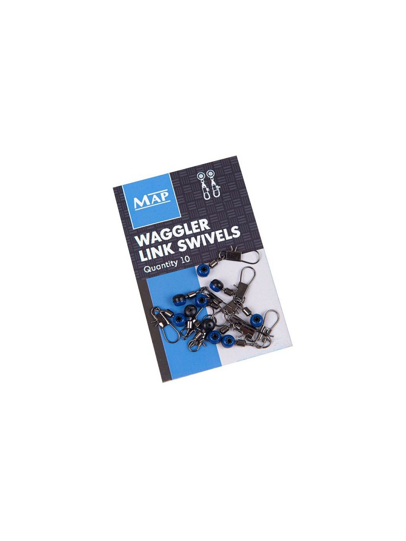 Адаптор скользящий для поплавка MAP Waggler Link Swivels / 10шт.