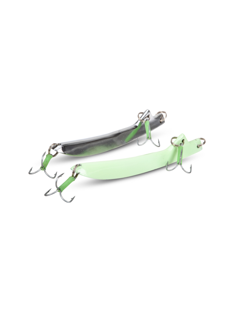 Пилькер AQUANTIC® BANANA PILK STEEL (Lead Free) Double Treble - 22,5cm / 500g - Luminos, изображение 2 Пилькер AQUANTIC® BANANA PILK STEEL (Lead Free) Double Treble - 22,5cm / 500g - Luminos, изображение 2