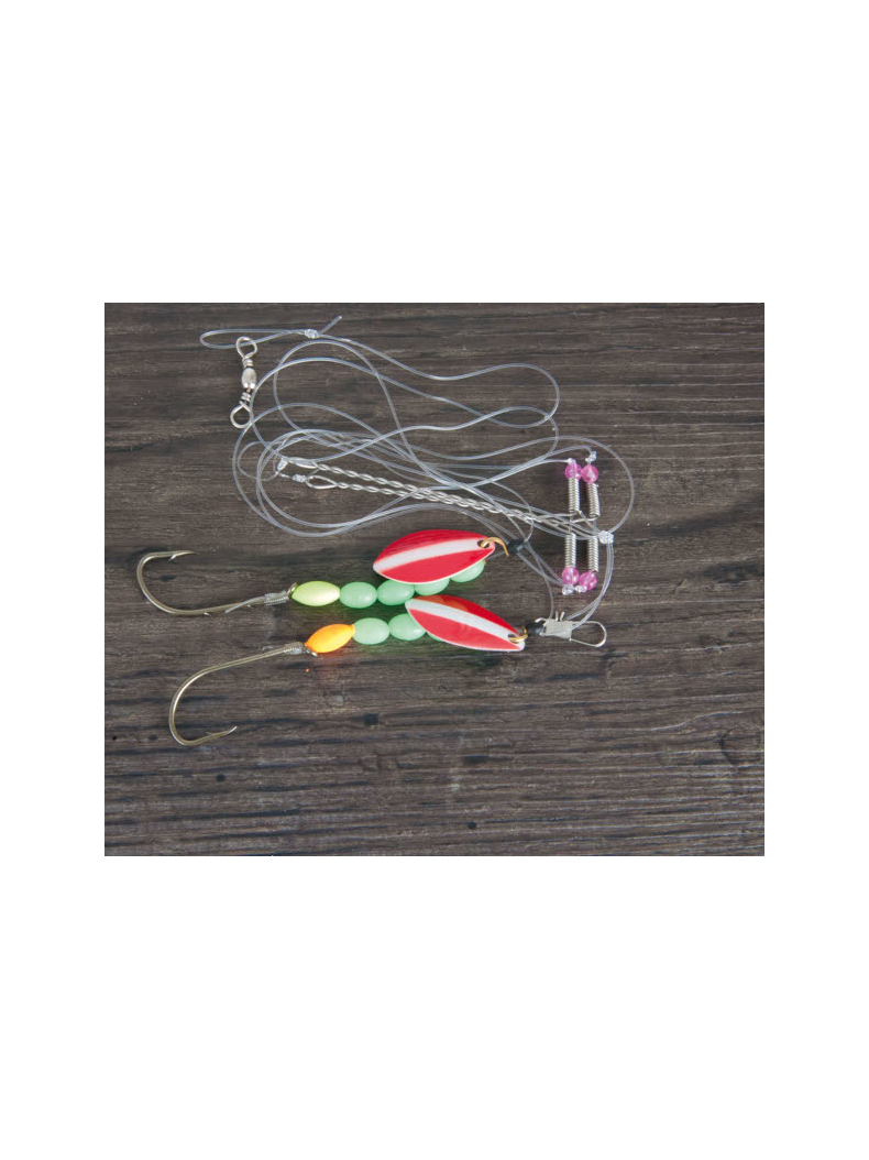 Оснастка морская AQUANTIC® Flatfish III Rig - №4 / 0.50mm / 110cm Оснастка морская AQUANTIC® Flatfish III Rig - №4 / 0.50mm / 110cm