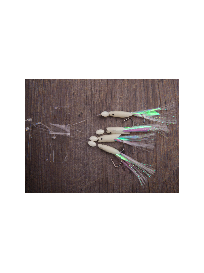 Оснастка морская AQUANTIC® Makrele Circle VI Rig - №1/0 / 0.60mm / 125cm Оснастка морская AQUANTIC® Makrele Circle VI Rig - №1/0 / 0.60mm / 125cm