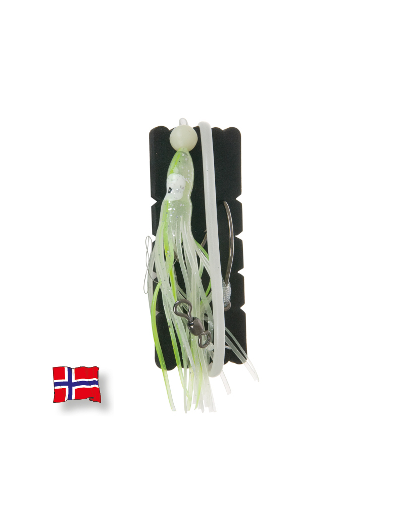 Оснастка морская AQUANTIC® Nature Rig - №6/0 + 6/0 / 60cm / 1.2mm Оснастка морская AQUANTIC® Nature Rig - №6/0 + 6/0 / 60cm / 1.2mm