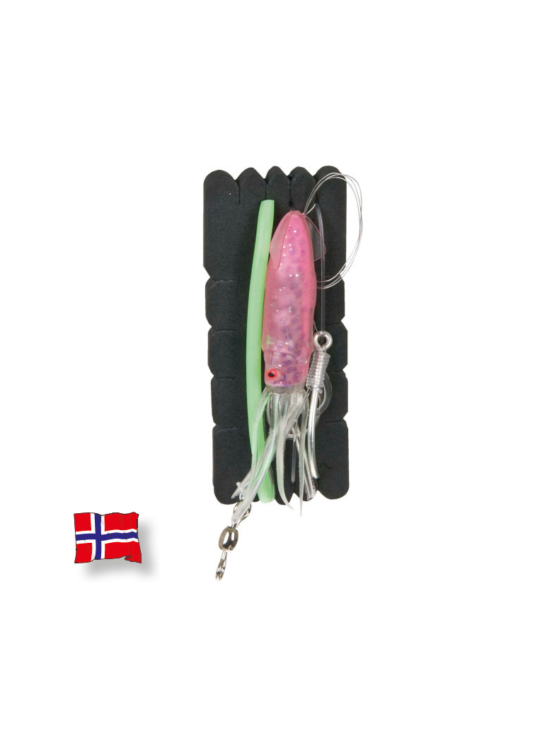 Оснастка морская AQUANTIC® Flashlight Circle Rig - №8/0 / 70cm / 1.2mm Оснастка морская AQUANTIC® Flashlight Circle Rig - №8/0 / 70cm / 1.2mm