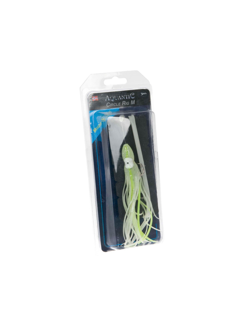 Оснастка морская AQUANTIC® Circle Rig M - №6/0 / 50cm / 1.2mm, изображение 3 Оснастка морская AQUANTIC® Circle Rig M - №6/0 / 50cm / 1.2mm, изображение 3
