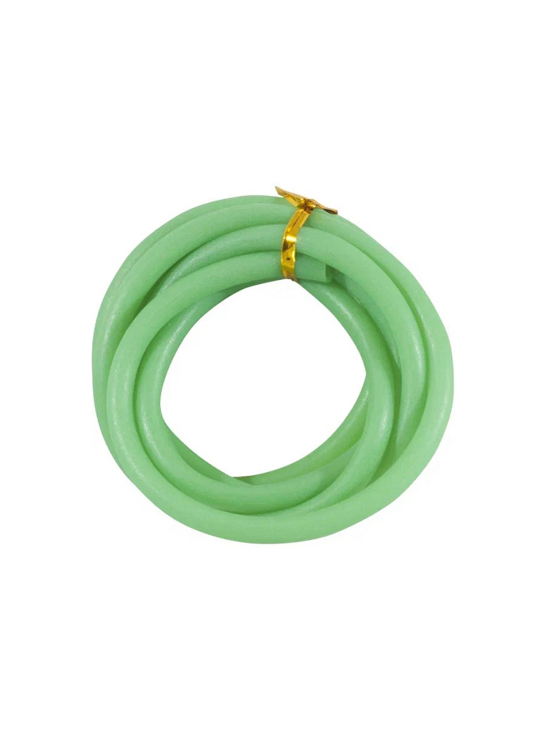 Трубка для изготовления поводков мягкая AQUANTIC® Soft Tube  - 1m - Light Green Fluo