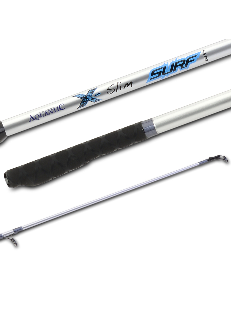 Удилище морское AQUANTIC® X-SLIM SURF - 4.20m / 100-250g, изображение 2 Удилище морское AQUANTIC® X-SLIM SURF - 4.20m / 100-250g, изображение 2