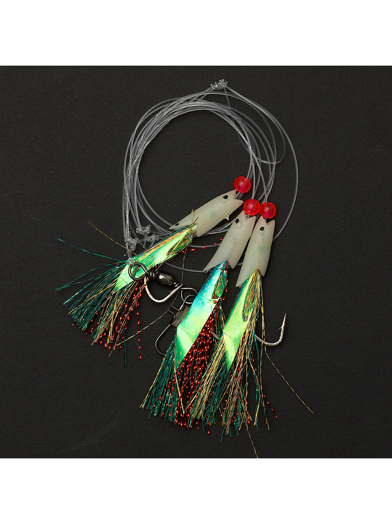 Оснастка морская Ron Thompson Sea Rig 5 MACKREL GLOW HOKKAI