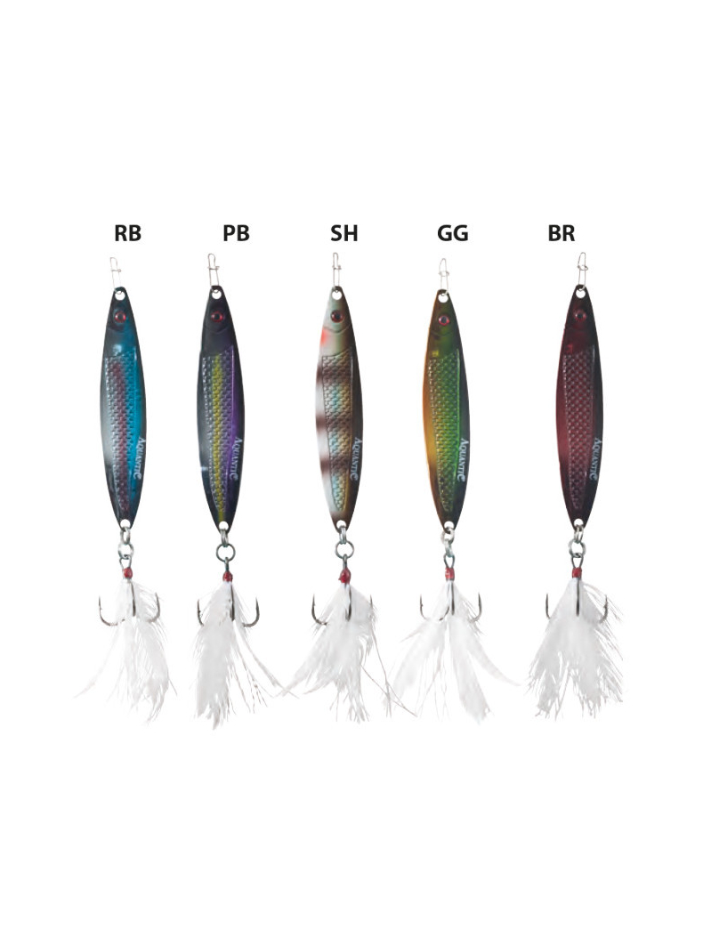 Блесна колеблющаяся AQUANTIC® INCASY (Lead Free) - 8cm - 18g - BR, изображение 3