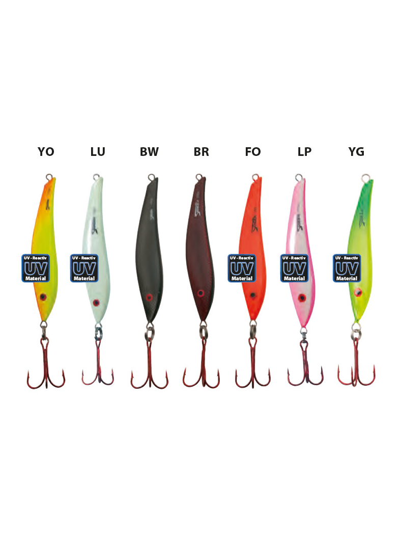 Пилькер AQUANTIC® LOTIC PILK - 11cm / 100g - UV YO, изображение 2 Пилькер AQUANTIC® LOTIC PILK - 11cm / 100g - UV YO, изображение 2