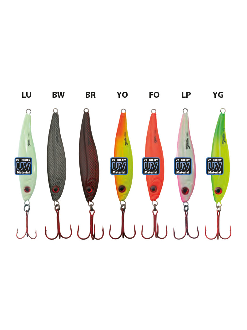 Пилькер AQUANTIC® TREMOR PILK - 11cm / 100g - UV YG, изображение 2 Пилькер AQUANTIC® TREMOR PILK - 11cm / 100g - UV YG, изображение 2