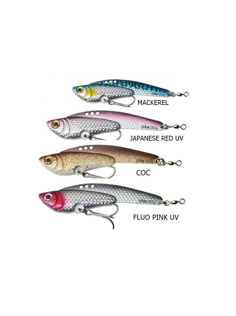 Цикада DAM SALT-X PILK/BLADE LURE - Fluo Pink UV / 17.5cm / 350g, изображение 3