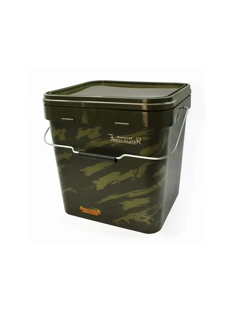 Ведро для прикормки ANACONDA FREELANCER Bucket Square - 17L Б/У Ведро для прикормки ANACONDA FREELANCER Bucket Square - 17L Б/У