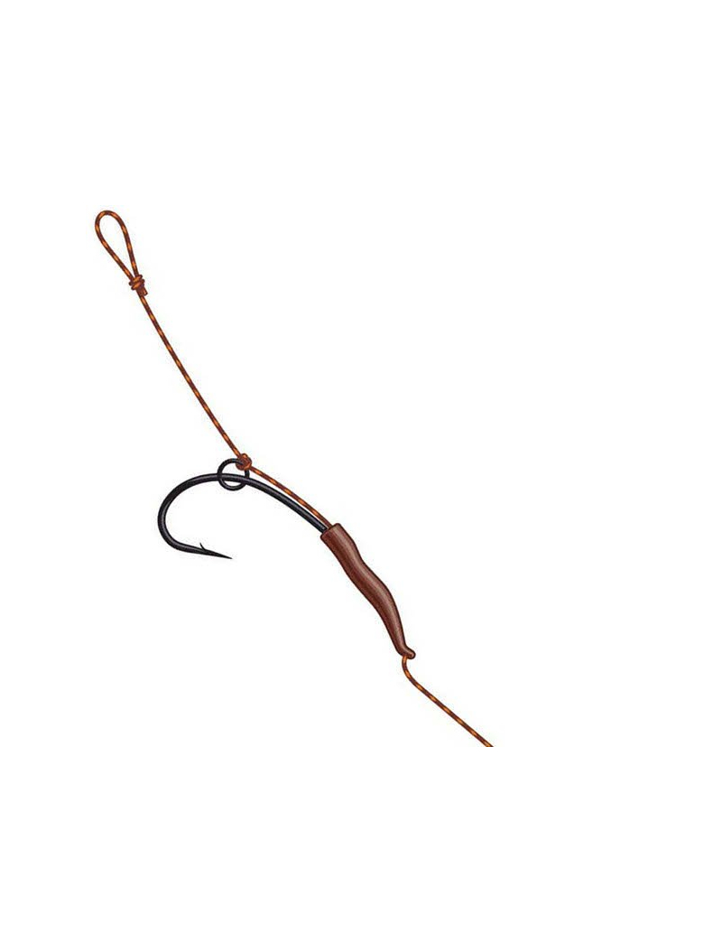 Карповый поводок DAM® TACTIX Blow-Out Rig №8 / 15cm / 20lb - 2шт., изображение 2